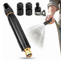 High Pressure Power Washer Nozzle ,Power Jet Water with Three Spray Modes, Multi Function Watering Sprayer for Cleaning Yard Car