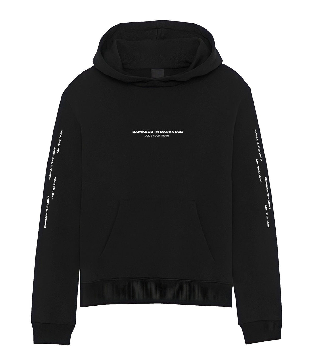 Loose Solid Color Polyester Hoodie Sweatshirt